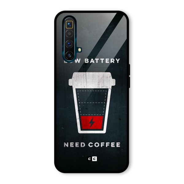 Coffee Need Glass Back Case for Realme X3 SuperZoom