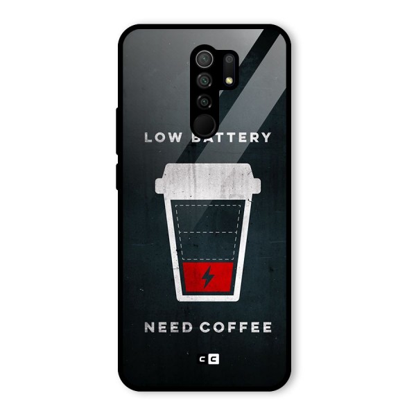 Coffee Need Glass Back Case for Redmi 9 Prime