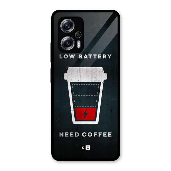 Coffee Need Glass Back Case for Redmi K50i