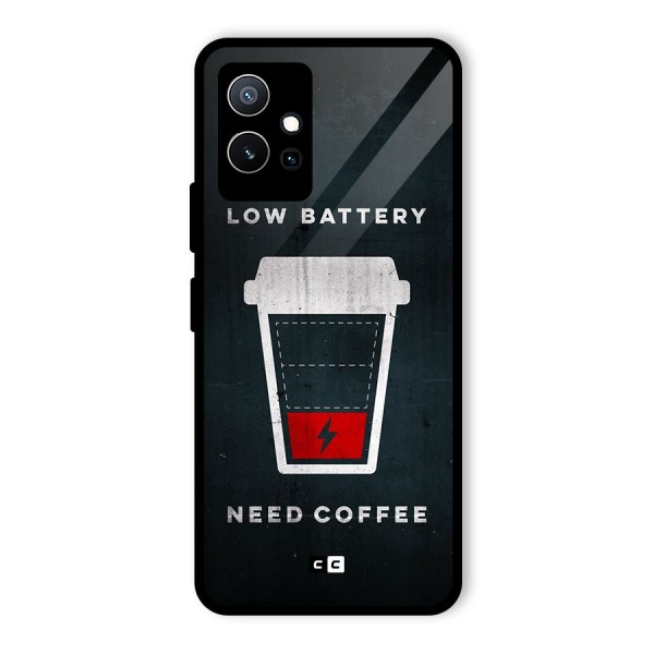 Coffee Need Glass Back Case for Vivo T1 5G