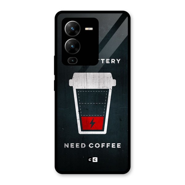 Coffee Need Glass Back Case for Vivo V25 Pro