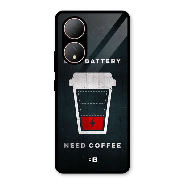 Coffee Need Glass Back Case for Vivo Y100A