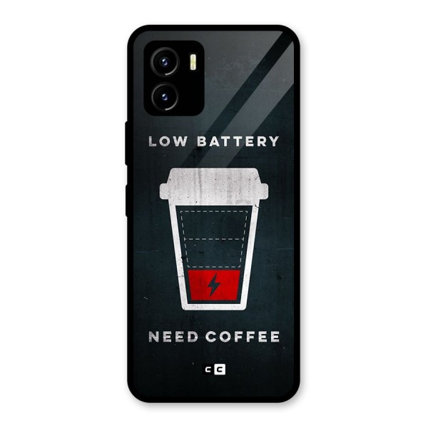 Coffee Need Glass Back Case for Vivo Y15s