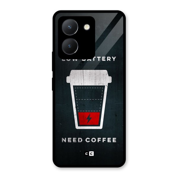 Coffee Need Glass Back Case for Vivo Y36