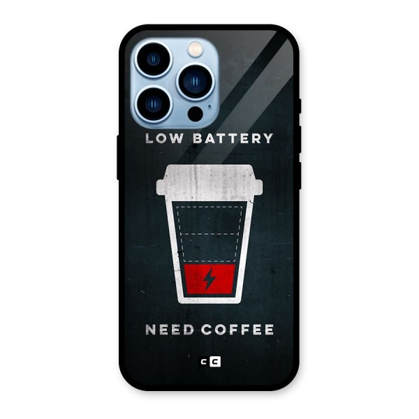 Coffee Need Glass Back Case for iPhone 13 Pro