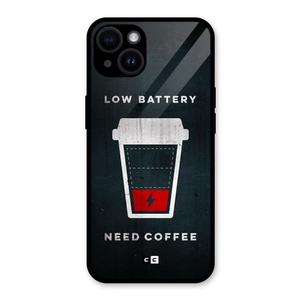 Coffee Need Glass Back Case for iPhone 14