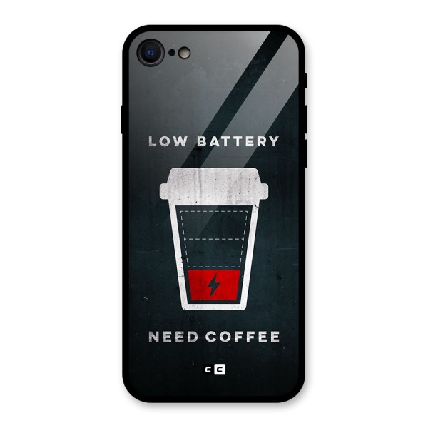 Coffee Need Glass Back Case for iPhone 8