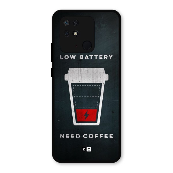 Coffee Need Metal Back Case for Redmi 10