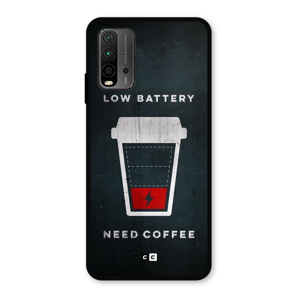 Coffee Need Metal Back Case for Redmi 9 Power