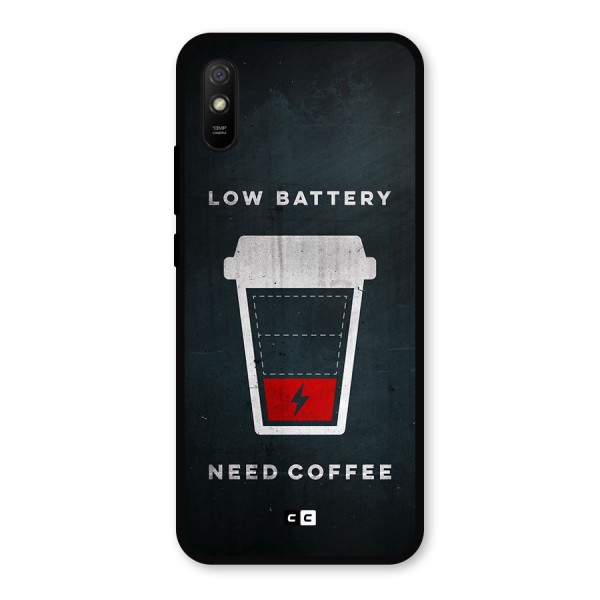 Coffee Need Metal Back Case for Redmi 9i