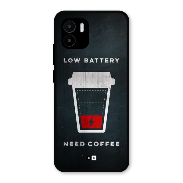 Coffee Need Metal Back Case for Redmi A1