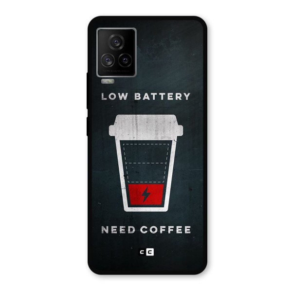 Coffee Need Metal Back Case for iQOO 7 Legend 5G