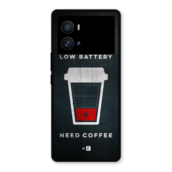 Coffee Need Metal Back Case for iQOO 9 Pro