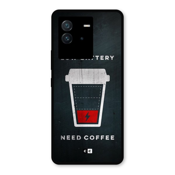 Coffee Need Metal Back Case for iQOO Neo 6 5G