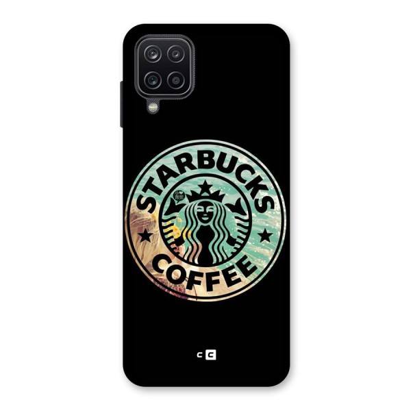 Coffee StarBucks Glass Back Case for Galaxy A12