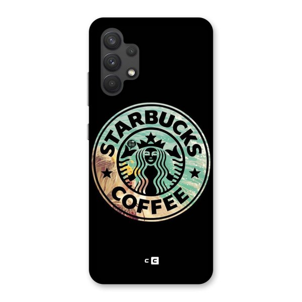 Coffee StarBucks Glass Back Case for Galaxy A32
