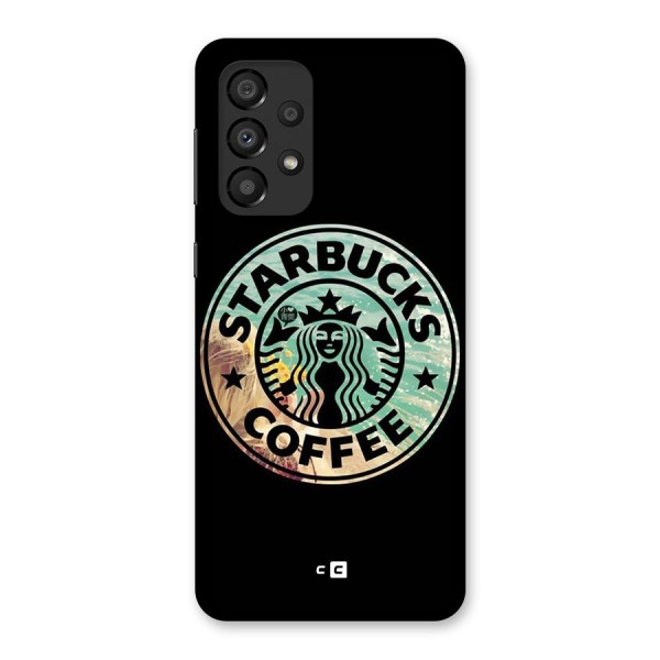 Coffee StarBucks Glass Back Case for Galaxy A33 5G