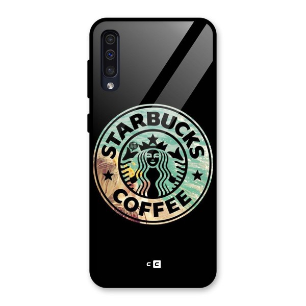 Coffee StarBucks Glass Back Case for Galaxy A50s