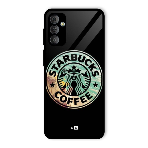 Coffee StarBucks Glass Back Case for Galaxy F23