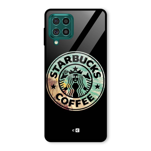 Coffee StarBucks Glass Back Case for Galaxy F62