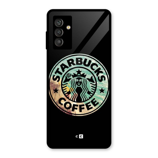 Coffee StarBucks Glass Back Case for Galaxy M13