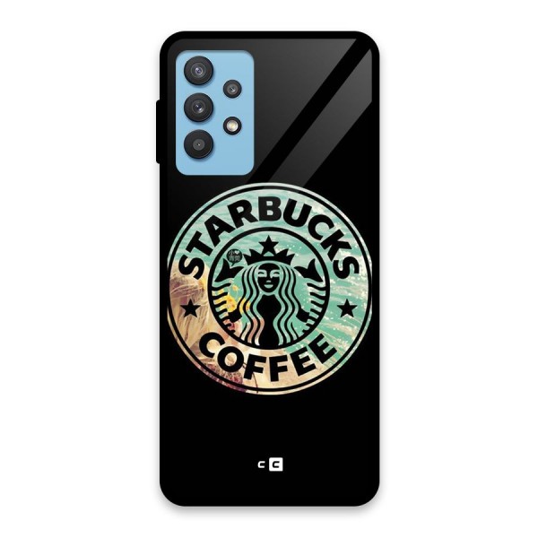 Coffee StarBucks Glass Back Case for Galaxy M32 5G