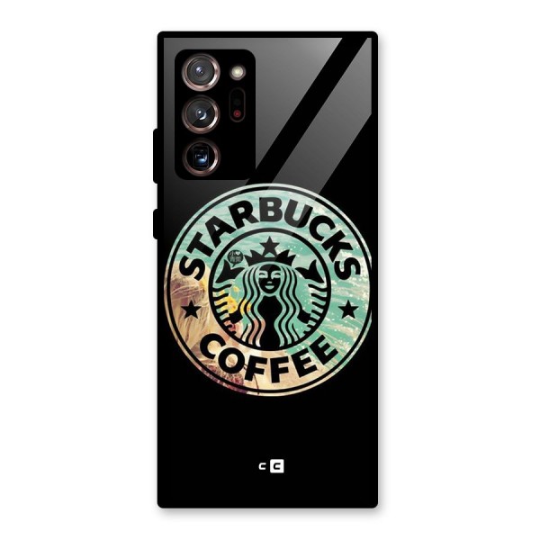 Coffee StarBucks Glass Back Case for Galaxy Note 20 Ultra