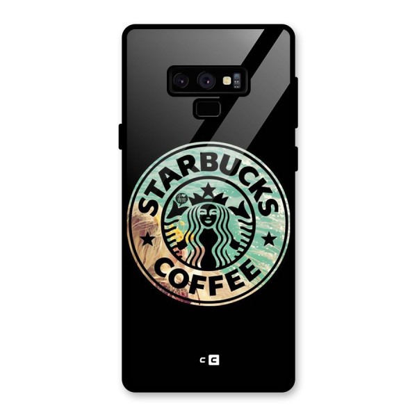 Coffee StarBucks Glass Back Case for Galaxy Note 9