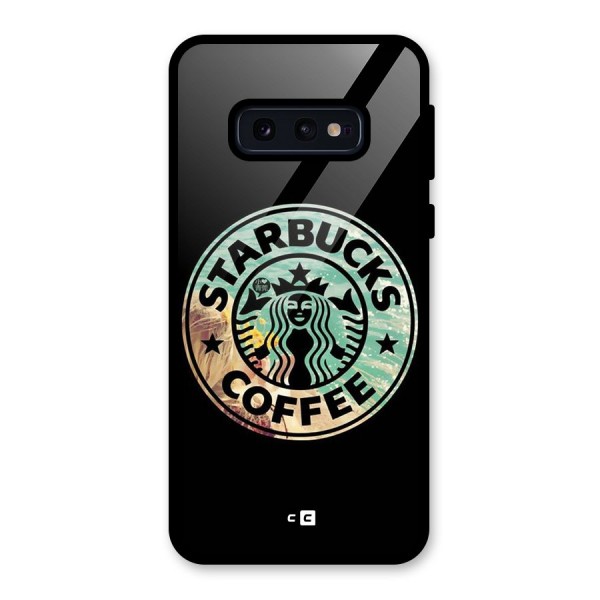 Coffee StarBucks Glass Back Case for Galaxy S10e