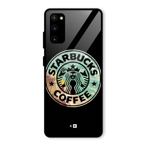 Coffee StarBucks Glass Back Case for Galaxy S20 FE 5G