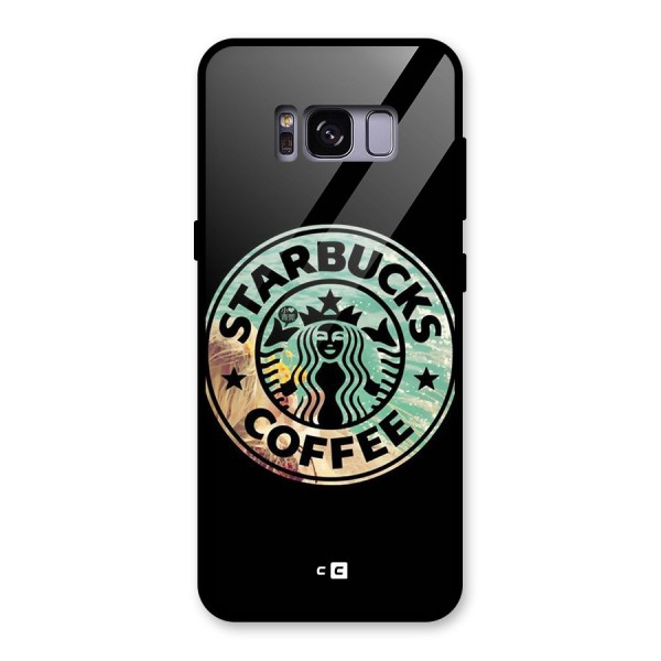 Coffee StarBucks Glass Back Case for Galaxy S8