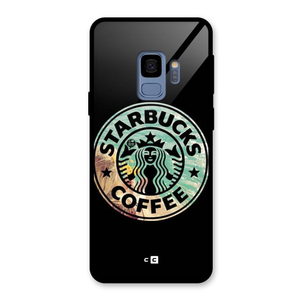 Coffee StarBucks Glass Back Case for Galaxy S9