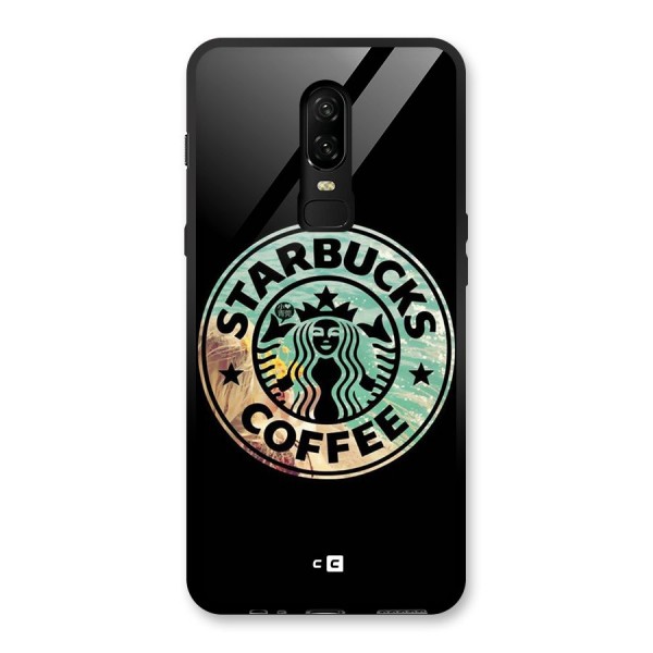 Coffee StarBucks Glass Back Case for OnePlus 6