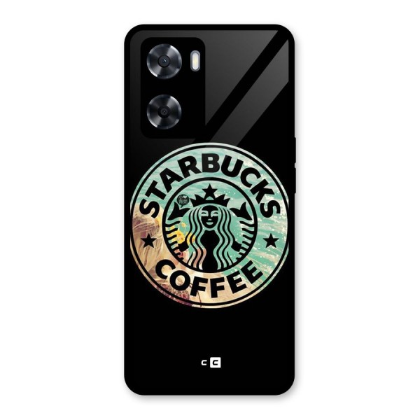 Coffee StarBucks Glass Back Case for Oppo A57 2022