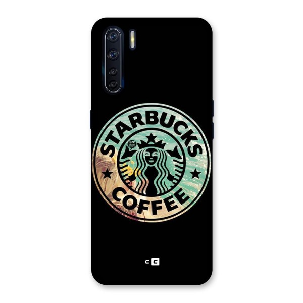 Coffee StarBucks Glass Back Case for Oppo F15