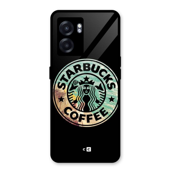 Coffee StarBucks Glass Back Case for Oppo K10 (5G)