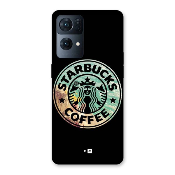 Coffee StarBucks Glass Back Case for Oppo Reno7 Pro 5G