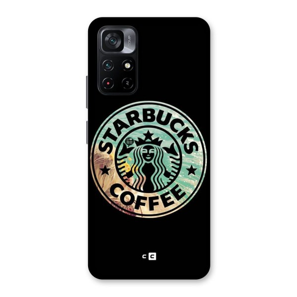 Coffee StarBucks Glass Back Case for Poco M4 Pro 5G