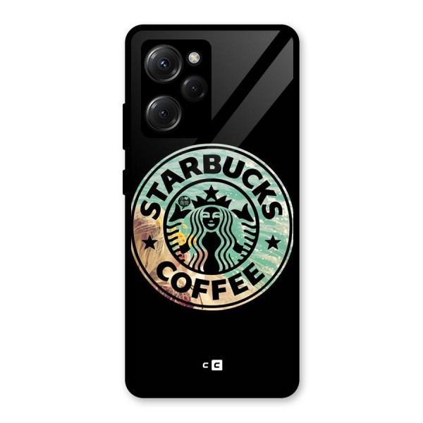 Coffee StarBucks Glass Back Case for Poco X5 Pro