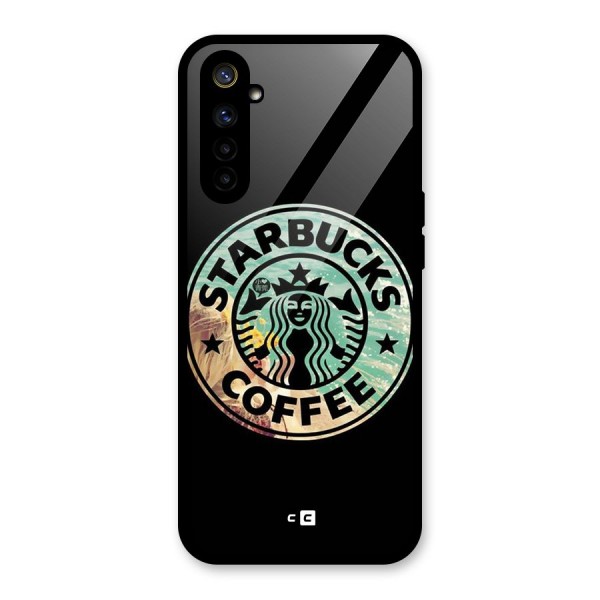 Coffee StarBucks Glass Back Case for Realme 6