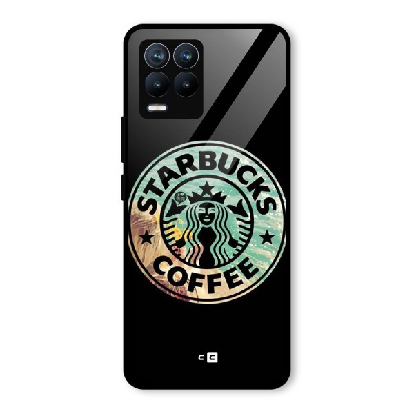 Coffee StarBucks Glass Back Case for Realme 8