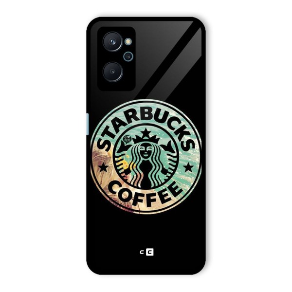 Coffee StarBucks Glass Back Case for Realme 9i