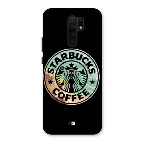 Coffee StarBucks Glass Back Case for Redmi 9 Prime