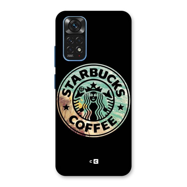 Coffee StarBucks Glass Back Case for Redmi Note 11S