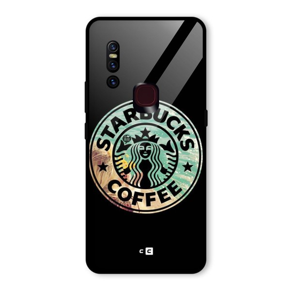 Coffee StarBucks Glass Back Case for Vivo V15