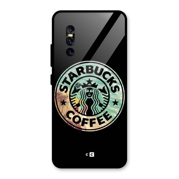 Coffee StarBucks Glass Back Case for Vivo V15 Pro