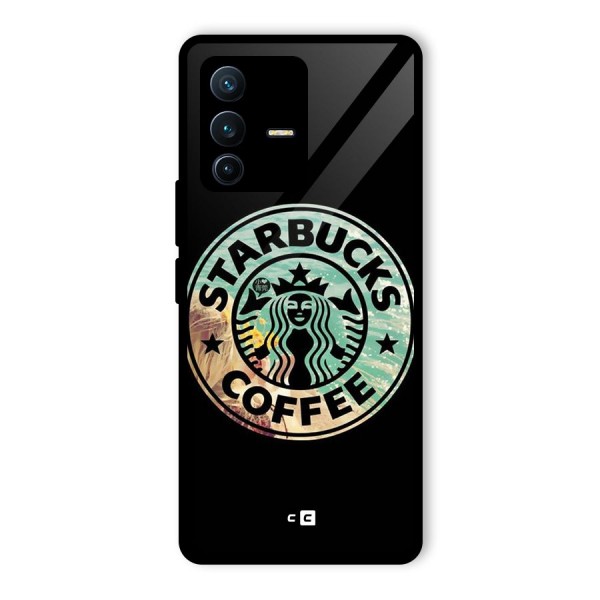 Coffee StarBucks Glass Back Case for Vivo V23 Pro