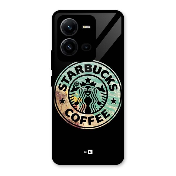 Coffee StarBucks Glass Back Case for Vivo V25