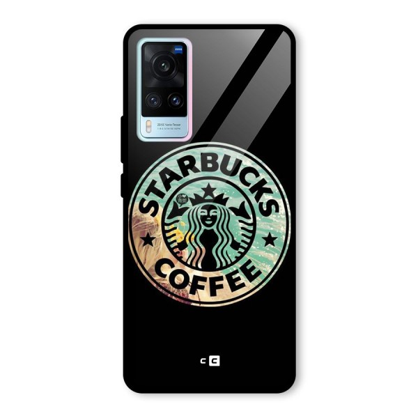 Coffee StarBucks Glass Back Case for Vivo X60
