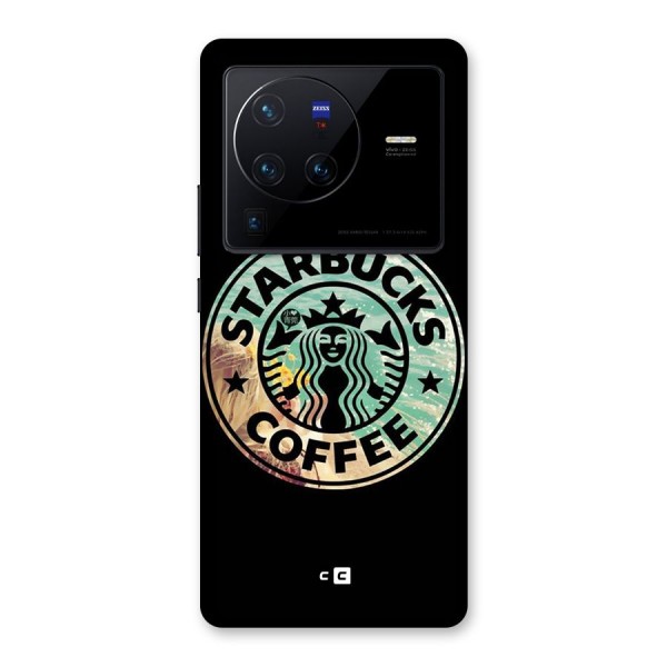 Coffee StarBucks Glass Back Case for Vivo X80 Pro